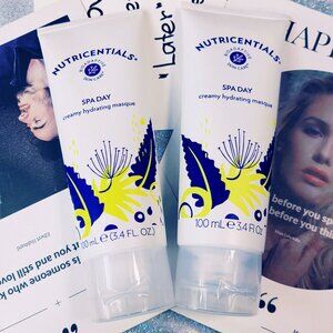 2 of Nu Skin NuSkin CREAMY HYDRATING MASK + 1 SUNRIGHT INSTA GLOW 10 POUCHES